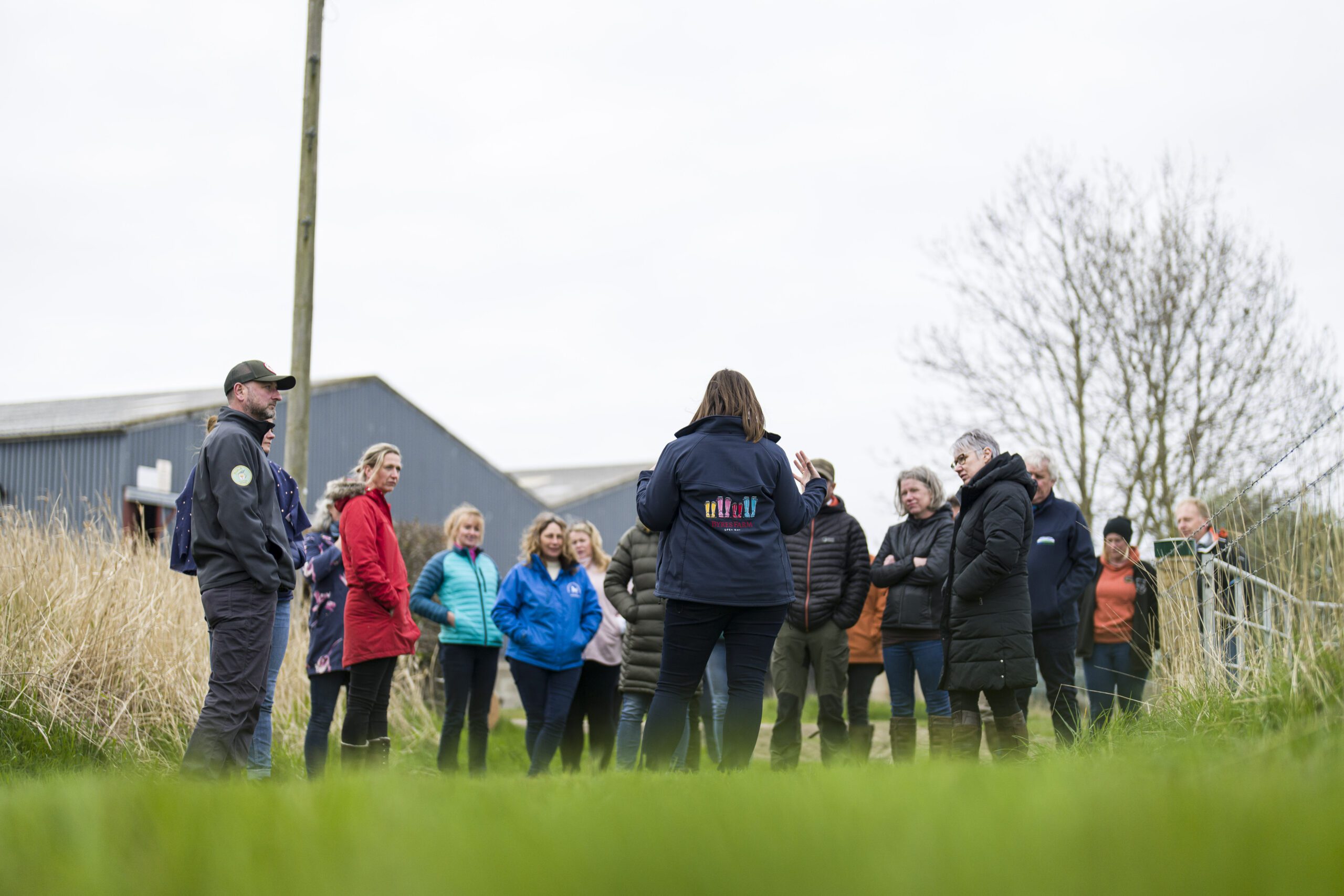 corporate groups at Byres Farm
